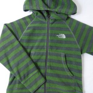 North Face Zip Up Fleece Hoodie, Size 6